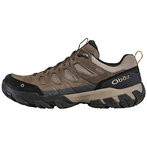 Oboz Men's Sawtooth X Low B-Dry Hiking Shoe, Canteen, 12 Wide
