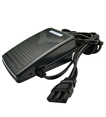 LNKA Foot Control Pedal with Power Cord 033770217 Compatible with Janome Sewing Machine Foot Controller Pedal