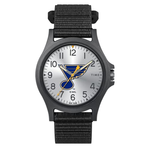 Timex Men's NHL Pride 40mm Watch – Saint Louis Blues with Black FastWrap Strap