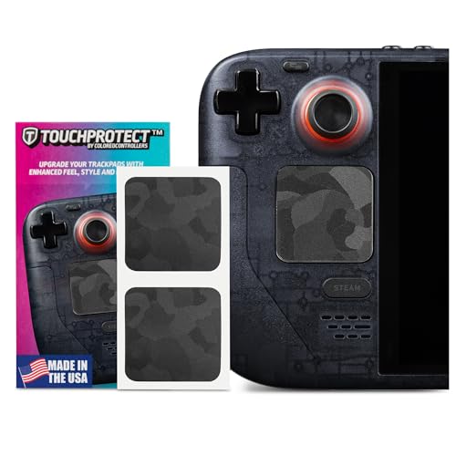 Steam Deck OLED Compatible Accesory. TouchProtect Skin to Add Grip, Style, Tactile Feedback, and Protect Steam Deck Trackpad. Touchpad Protector, Steam Deck Skin