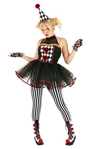 Twisted Clown Costume for Women Small