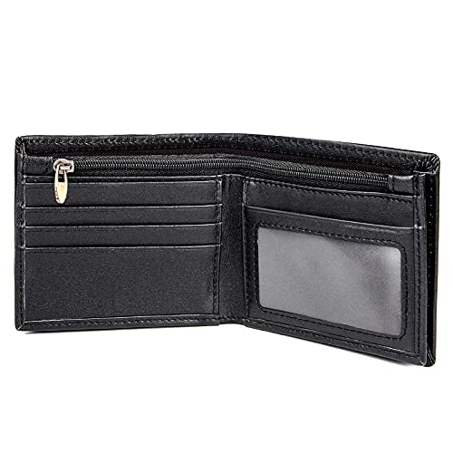 Polare RFID Blocking Italian Napa Leather Bifold Wallet For Men With Gift Box(Medium)
