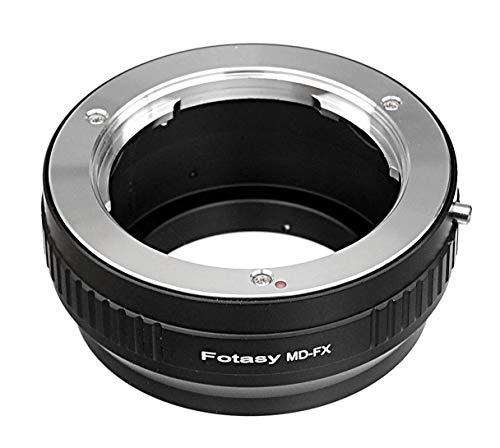 Fotasy Minolta MD Lens to Fuji X Adapter, Minolta MD Rokkor Mount to Fujifilm X Mount Adapter, Compatible with Fujifilm X-Mount Cameras X-Pro2 X-E2 X-E3 X-A5 X-M1 X-T1 X-T2 XT3 X-T10 X-T20 X-T30 X-H1