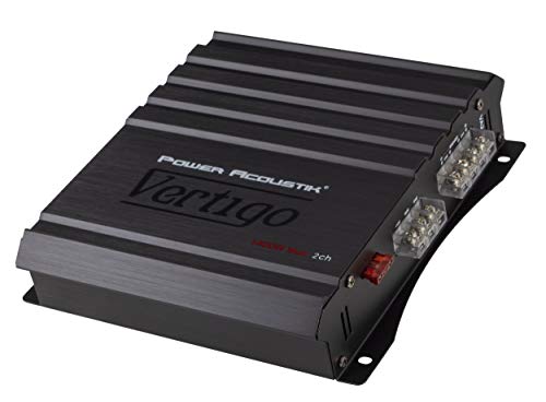 Power Acoustik VA2-1400D Vertigo Series 1,400-Watt Max 2-Channel Class D Amp