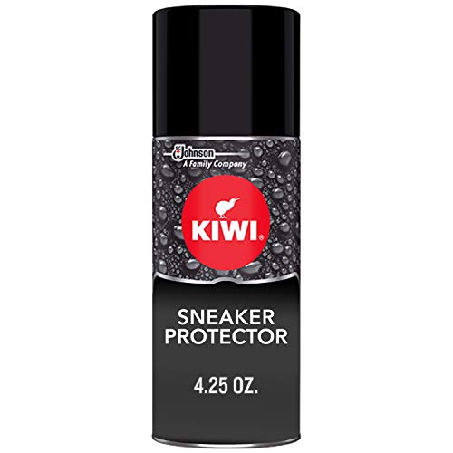 KIWI Sneaker Protector - 4.25oz Stain Repellent and Waterproof Spray for All Shoe Materials and Colors