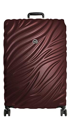 Delsey Paris Alexis Durable Hardside Luggage, Expandable Lightweight 4-Wheel Spinner, Easy Grip Telescoping Handle for Smooth Mobility, TSA-Lock Incorporated, Men and Women, Burgundy, Check-In 29-Inch