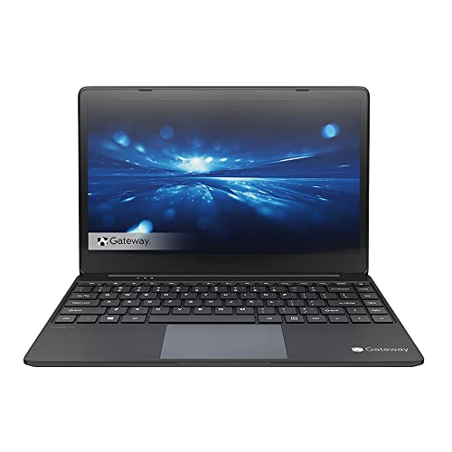 Gateway 14.1' Ultra Slim Notebook, FHD, Intel Core i5-1135G7, Quad Core, Intel Iris Xe Graphics, 16GB RAM, 512GB SSD, Tuned by THX, Fingerprint Scanner, 1MP Webcam, HDMI, Windows 10 Home, Black