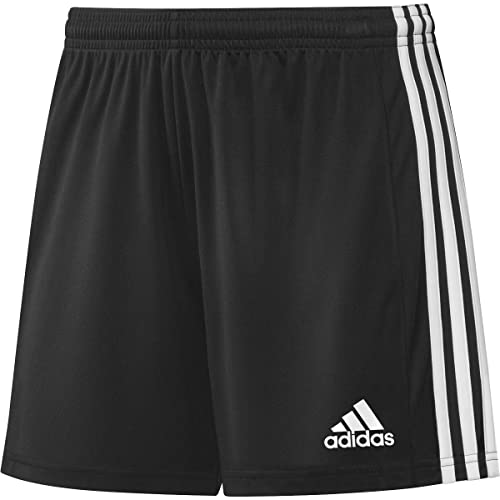 adidas womens Squadra 21 Shorts, Black/White, Medium US