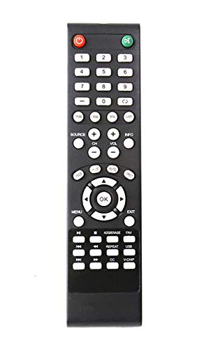 Beyution Replacement Remote Control Fit for Element LCD LED TV ELCFW328 ELCFW329 ELEFS191 ELEFS241 ELEFS321 ELEFT195 ELEFT281 ELEFT326 ELEFW195 ELEFW401A ELEFW5016 ELEFW408 ELEFW504A ELEFW605