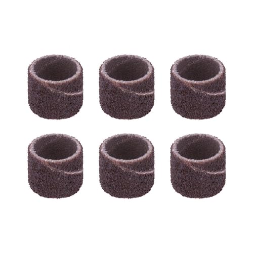 Dremel 408 – 1/2 Inch 60 Grit Rotary Tool Sanding Bands, 6 Pack