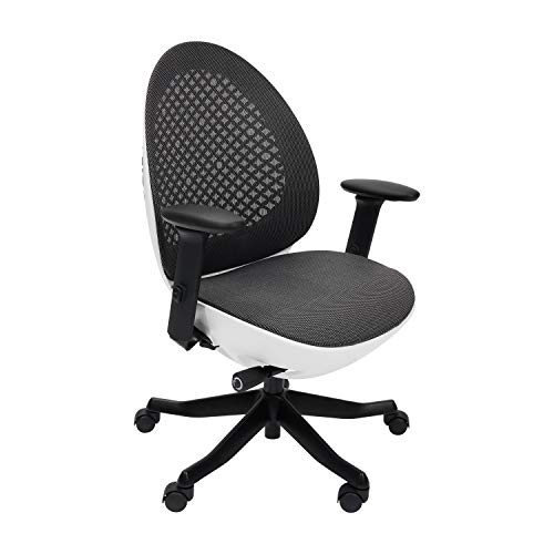 Techni Mobili Deco LUX Office Executive Chair, White