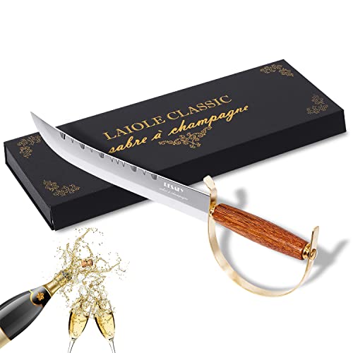Resafy Champagne Saber With Gift Box Sparkling Wine Opener Champagne Knife Champagne Sword Champagne Opener