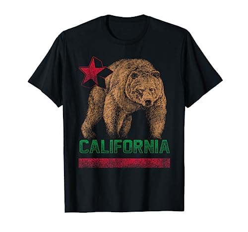 California Bear Republic Vintage Tee Shirt T-Shirt - Cali