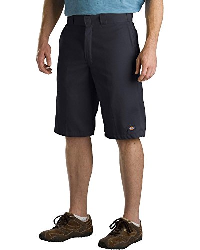 Dickies mens 13-inch Relaxed-fit Multi-pocket Short work utility pants, Black, 36 US