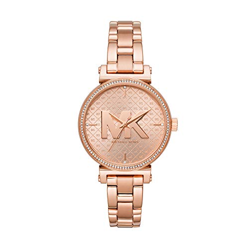 Michael Kors Women's MK4335 Sofie Analog Display Quartz Rose Gold Watch