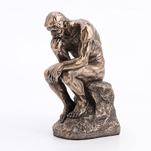 Veronese Design 8' Rodin The Thinker Cast Resin Statue Bronze Finish