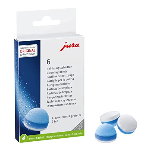 Jura 3-Phase 6 Cleaning Tablets