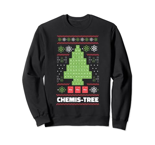 Chemis-Tree Periodic Table Christmas design Sweatshirt