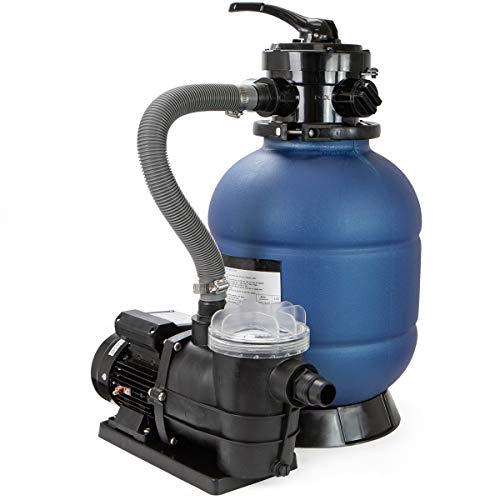 XtremepowerUS High-Flo Sand Filter Pump System 12' Filter Tank 10,000 Gal Above Ground Pool 3/4HP Pool Pump 2400GPH Flow