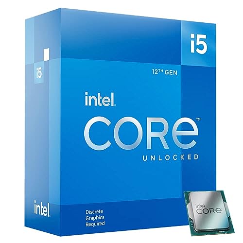 Intel Core i5-12600KF Desktop Processor 10 (6P+4E) Cores up to 4.9 GHz Unlocked LGA1700 600 Series Chipset 125W