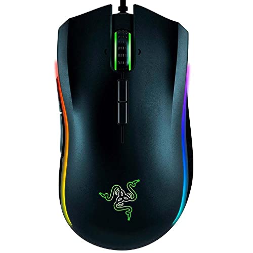 Razer Mamba Tournament Edition: 16,000 Adjustable DPI - Ergonomic Form Factor - Chroma Enabled - Esports Gaming Mouse