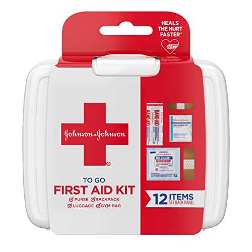 Johnson & Johnson First Aid To Go Kit (Set of 12 Piece )