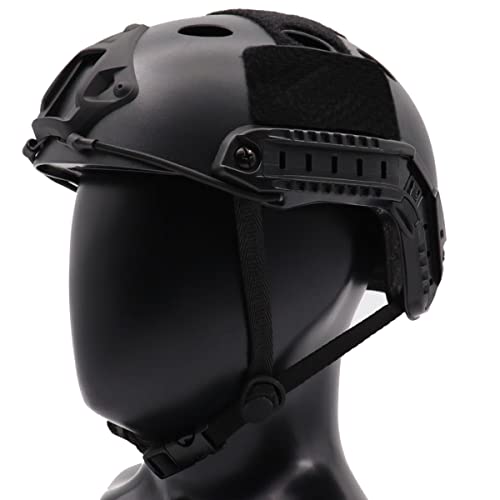 CMAIR4U Airsoft PJ Style Tactical Helmet Fast Helmet for Paintball (Black)