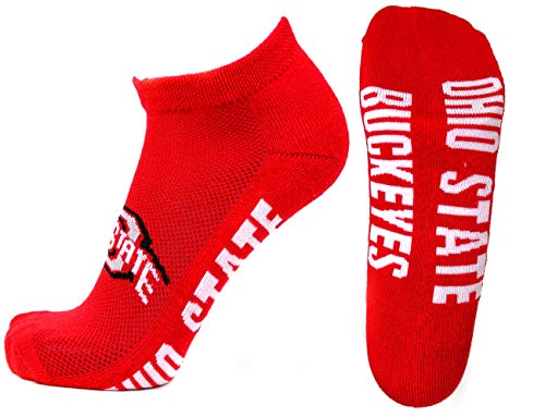 donegal bay DB Fan Gear Ohio State Buckeyes Scarlet No-Show Footies