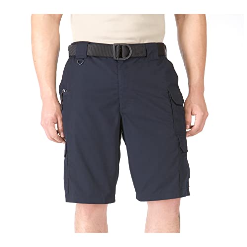 5.11 Tactical Men's Men’s Taclite Pro 11-Inch Shorts, Lightweight, Adjustable Waistband, Dark Navy, Size 38, Style 73308