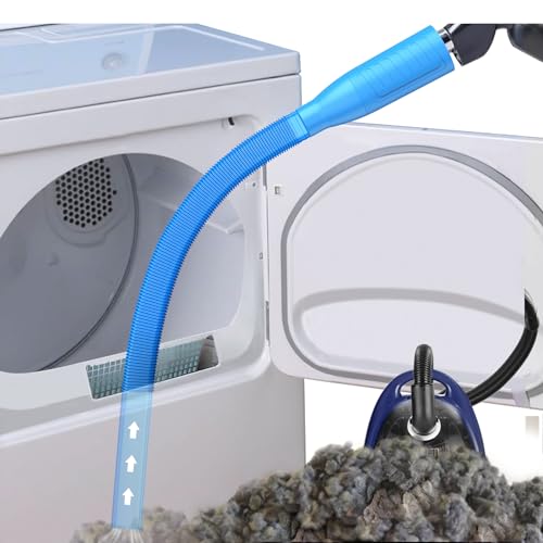 PetOde Dryer Vent Cleaner Kit Vacuum Attachment - Multiple Combinations V1 Lint Remover Power Washer and Vacuum Hose Quickly Removes Lint