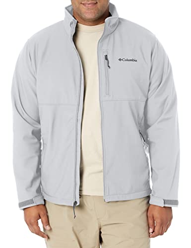 Columbia Men's Ascender Softshell Water and Wind Resistant Jacket Outerwear, -Columbia Grey, Large