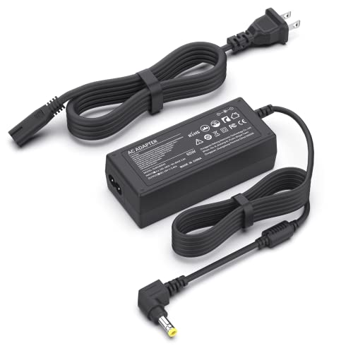 Laptop Charger AC Adapter Replacement for Toshiba Satellite C55 C55D C55T C655 C675 C850 C855 C855D C875; Toshiba Portege Z30 Z930 Z830 Satellite Radius 11 14 15 DC Power Supply Cord (19V/3.42A 65W)