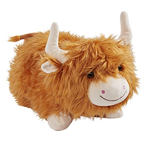 Pillow Pets 18' Highland Cow Stuffed Animal Plush Toy