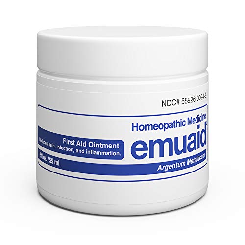 emuaid Ointment 2oz- Eczema Cream. Regular Strength Treatment. Regular Strength for Athletes Foot, Psoriasis, Jock Itch, Anti Itch, Rash, and Skin Yeast Infection.