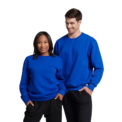 Russell Athletic Men's Dri-Power Fleece Sweatshirt, Royal Blue, X-Large