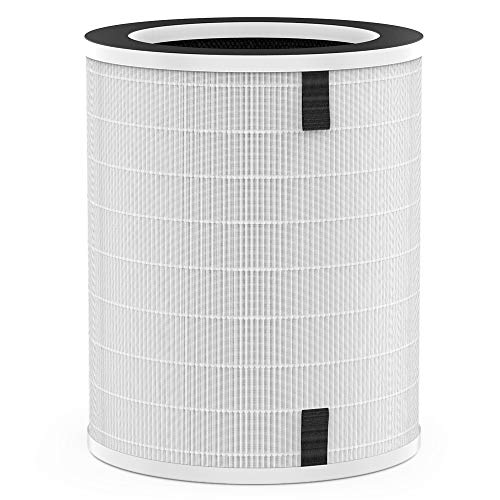 Afloia True HEPA 13 Filter Compatible with MAX Air Purifier, Remove 99.99% Smoke Dust Pollen, 360° 3-Stage Filtration,For B088R4JWW3/B0922N7WRH/B09BQKNK5X