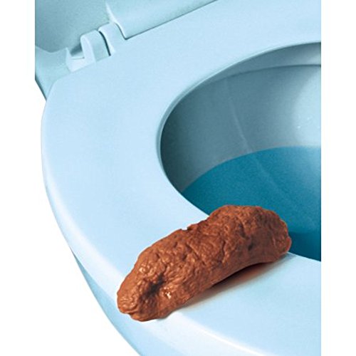 Loftus Gross Party Pooper Fake Poo Toy, Brown, 4 inches