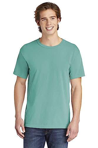 Comfort Colors Adult Short Sleeve Tee, Style 1717, Seafoam (1-pack), Large