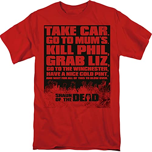 Shaun Of The Dead - List T-Shirt Size L