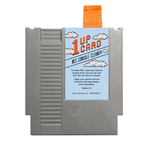 1UPcard Video Game Console Cleaner Compatible with NES (Nintendo Entertainment System)