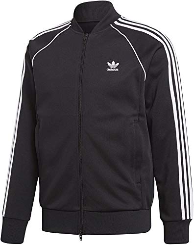 adidas Originals Men's Superstar Track Jacket, Black, S