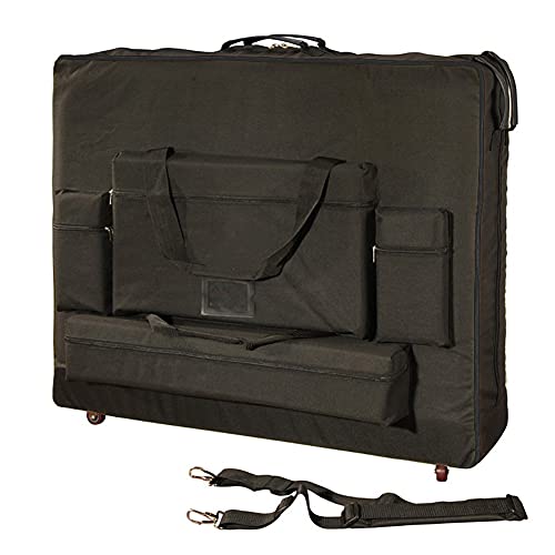 Royal Massage Deluxe Black Universal Oversized Massage Table Carry Case w/Wheels (32')