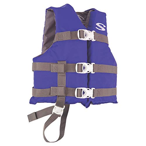 Stearns Kids Classic Life Vest, USCG Approved Type III Life Jacket for Kids Weighing Under 90lbs, Great for Boating, Swimming, Watersports, & More