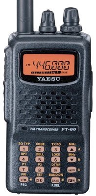 Yaesu FT-60R DualBand Handheld 5W VHF/UHF Amateur Radio Transceiver - Dual Band
