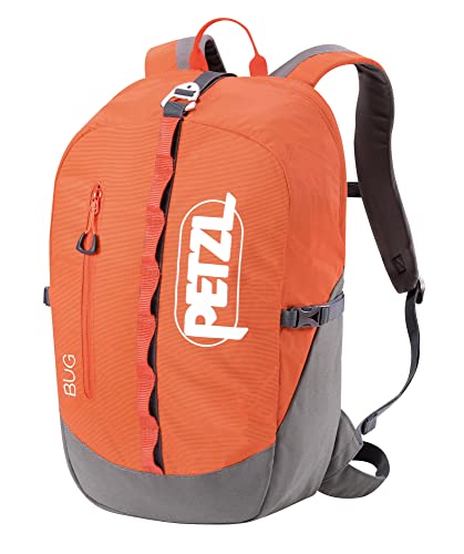 PETZL Bug Backpack - Backpack for Single-Day Multi-Pitch Climbing - Red