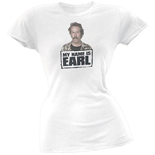 My Name is Earl - Logo Juniors T-Shirt - Medium