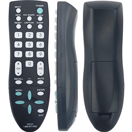 GXCC Replace Remote Control fit for Sanyo LCD TV DP50710 DP50741 DP50842 DP50843 DP55D33 DP58D33 DP42740 DP42841 DP42D23 DP46812 DP46841 DP47840 DP32640 DP39842 DP39843 DP39E23 DP39E23T DP42142 GXFA