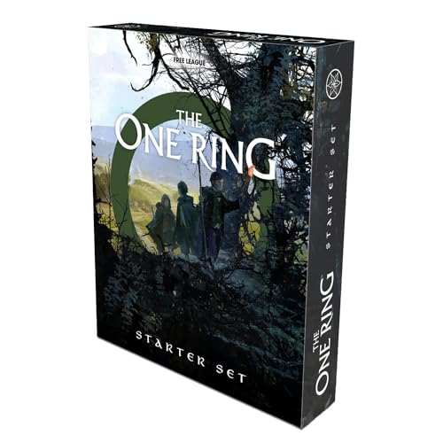 Free League Publishing: The One Ring: Starter Set - Includes Rulebook, Maps, Dice & More, Tabletop Role Playing Game, Lord of The Rings, Ages 13+