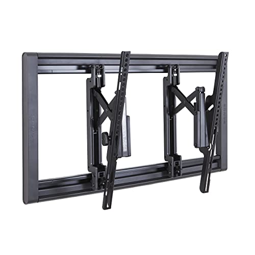 SANUS Advanced Tilt 4D Premium TV Wall Mount Bracket For Most 42'- 90' Flat Screen TVs - Universal Low Profile Tilting TV Mount. Fits 16',18',24' Studs-Max Weight 150 lbs & Max VESA 600 x 400mm - OLT7