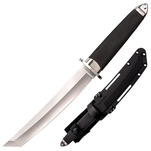 Cold Steel San Mai Tanto Series Fixed Blade Knife - Made with Premium San Mai Steel, Magnum Tanto II